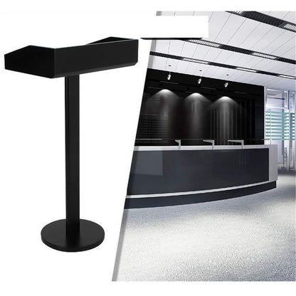 ZEELYDE Lectern Podium Stand,Welcome Table Speaking Stage Master of Ceremonies for Hotel Restaurant Entrance for Restaurant Wedding