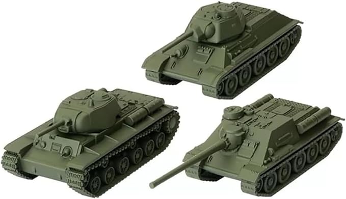 Gale Force Nine World of Tanks Miniatures Game: U.S.S.R Tank Platoon