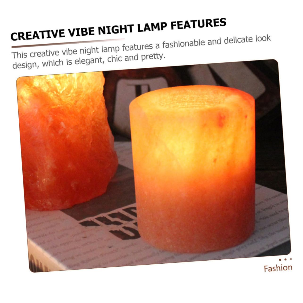 Amosfun Himalayan Salt Candle Holder Decorative Tealight Stand for Table Yoga Meditation and Home Decor Cozy Atmosphere for Events and Relaxation