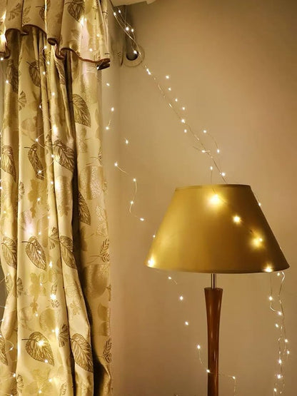 300 LED Curtain Light,3M*3M Fairy String Lights,Curtain String Lights for Party/Wedding/Festival/Christmas,Window Blinking String Light for Bedroom,Outdoor/Indoor,USB Plug with 8 Modes(Warm White)