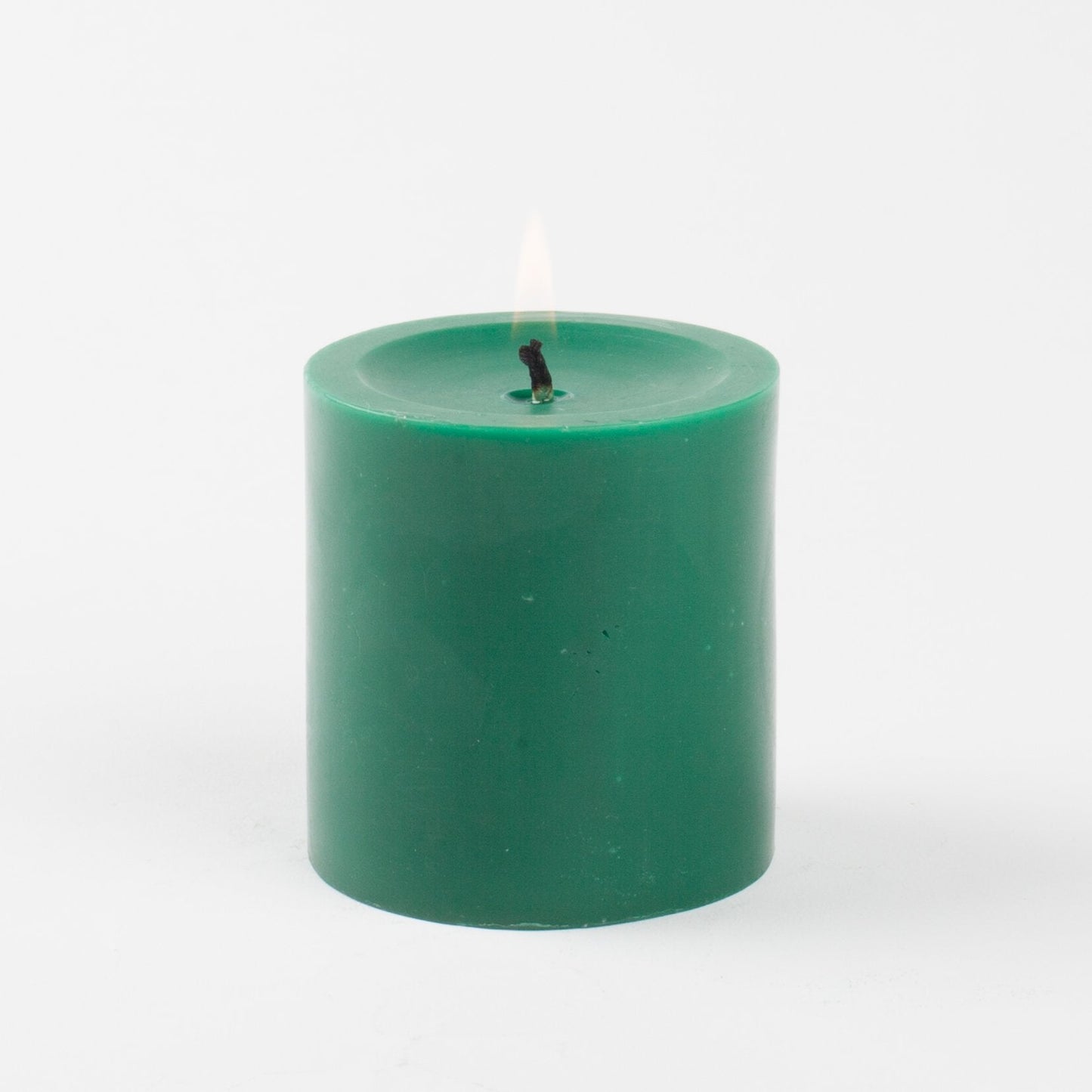 Richland® 3" X 3" Hand Poured Pillar Candle Dark Green