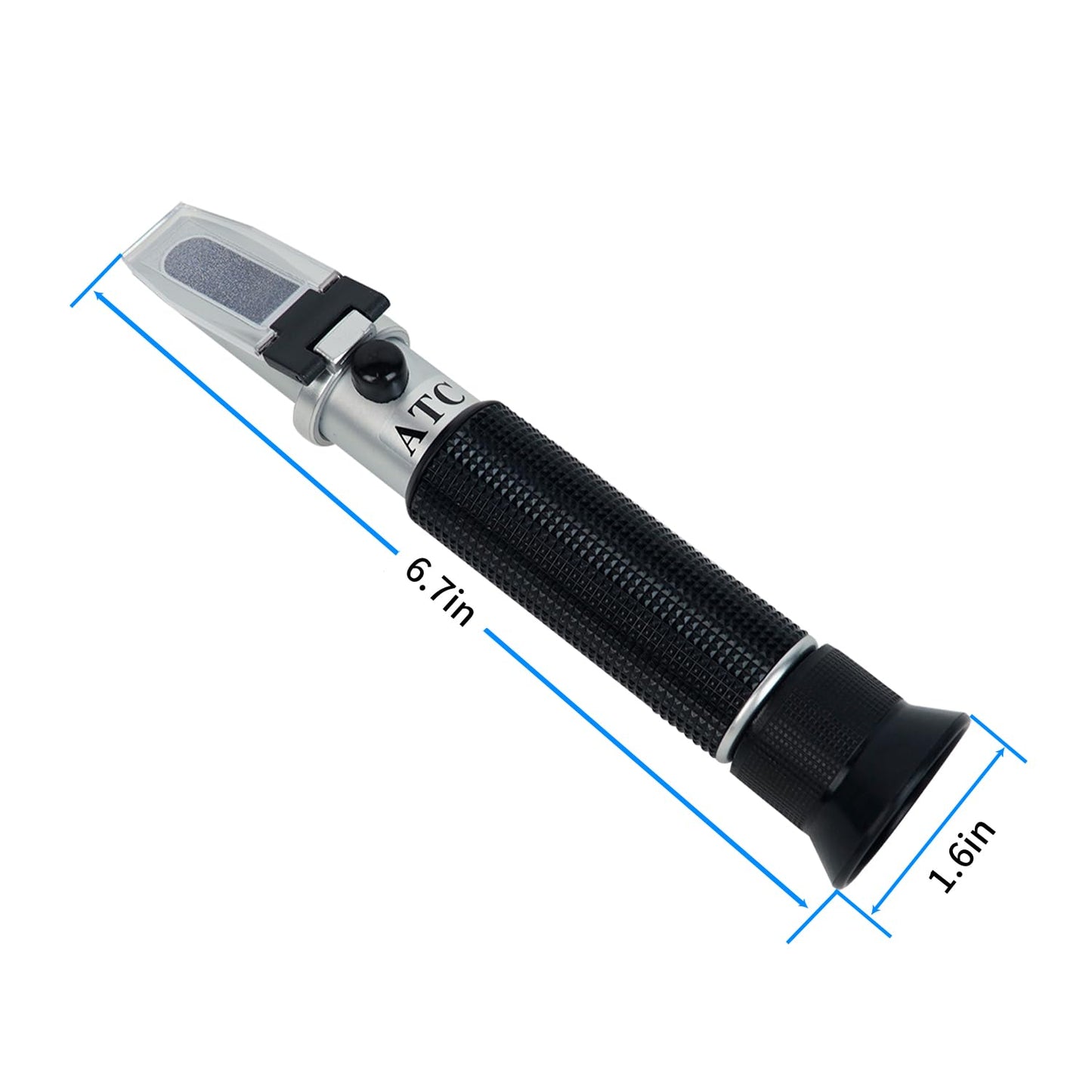 NANBEI 0-32% Brix Meter Refractometer with ATC, brix Refractometer,lab Refractometer forfruit, Fruit Juice,Wine Making