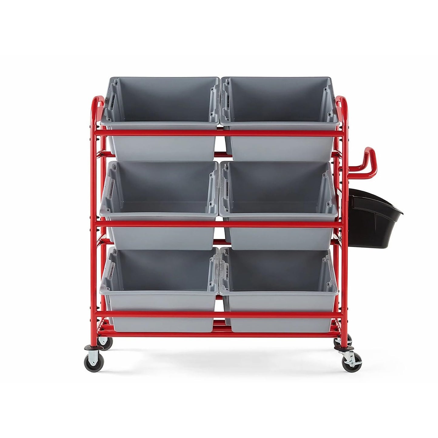 Rubbermaid Commercial Products Tote Picking Cart for Retail and Distribution Order Picking in Warehouses/Offices