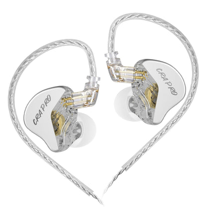 CCA CRA PRO in Ear Monitor Headphones, Ultra-Thin DLC Diaphragm Dynamic Driver Gaming Earbuds, Clear Sound & Deep Bass, IEMS for Singer Musicians Drummers DJ