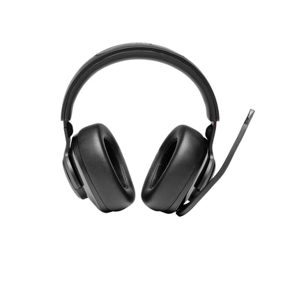 JBL Quantum 400 - Wired over-ear gaming headset with game-chat balance dial, JBL QuantumSURROUND and DTS, Voice focus directional flip-up mic and memory foam ear cushions (Black)