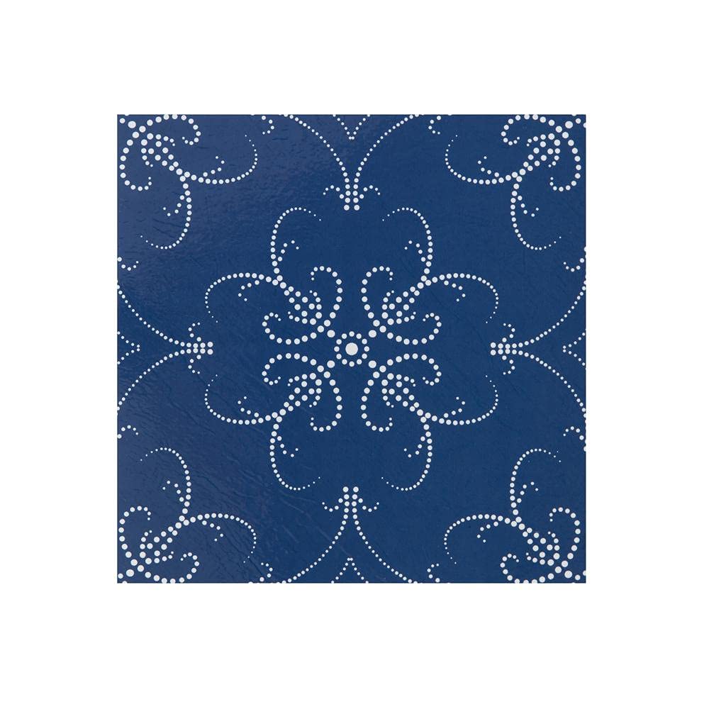 Retro Self Adhesive 12-Inch Vinyl Floor Tiles, 20 Tiles - 12" x 12", Navy Pearl Pattern - Peel & Stick, DIY Flooring for Kitchen, Dining Room, Bedrooms & Bathrooms by Achim Home Decor