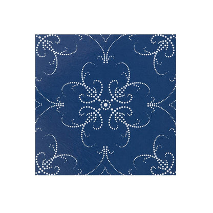 Retro Self Adhesive 12-Inch Vinyl Floor Tiles, 20 Tiles - 12" x 12", Navy Pearl Pattern - Peel & Stick, DIY Flooring for Kitchen, Dining Room, Bedrooms & Bathrooms by Achim Home Decor