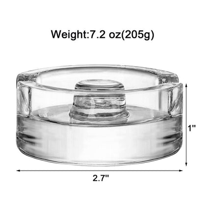 Mezchi 9 Pack Fermentation Weight with Easy Grip Handle, Glass Fermentation Kit, Fermentation Lids for Wide Mouth Mason Jars, Pickle
