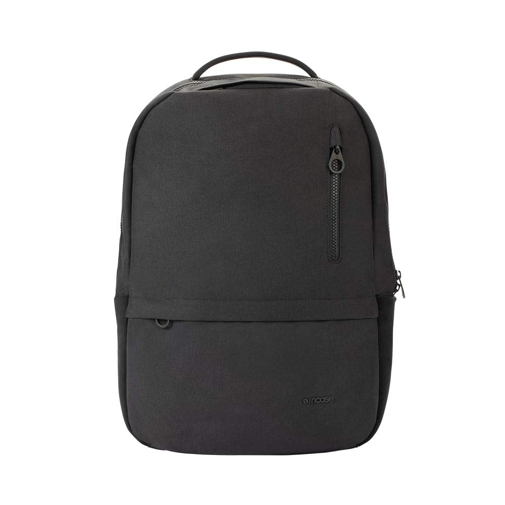 Incase Campus Compact Backpack - Fits up to 16" Laptops/MacBooks - Easy Access Front Pocket for Phones/Wallets/Accessories, Luggage Pass Through, Two Side Water Bottle Pockets - Carbon