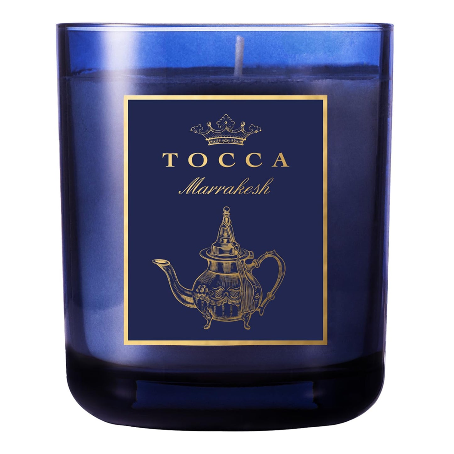 TOCCA Marrakesh 10oz Candle - Patchouli & Amber Scented, Hand Poured Soy-Wax Blend with 100% Cotton Wick, 60 Hour Burn Time