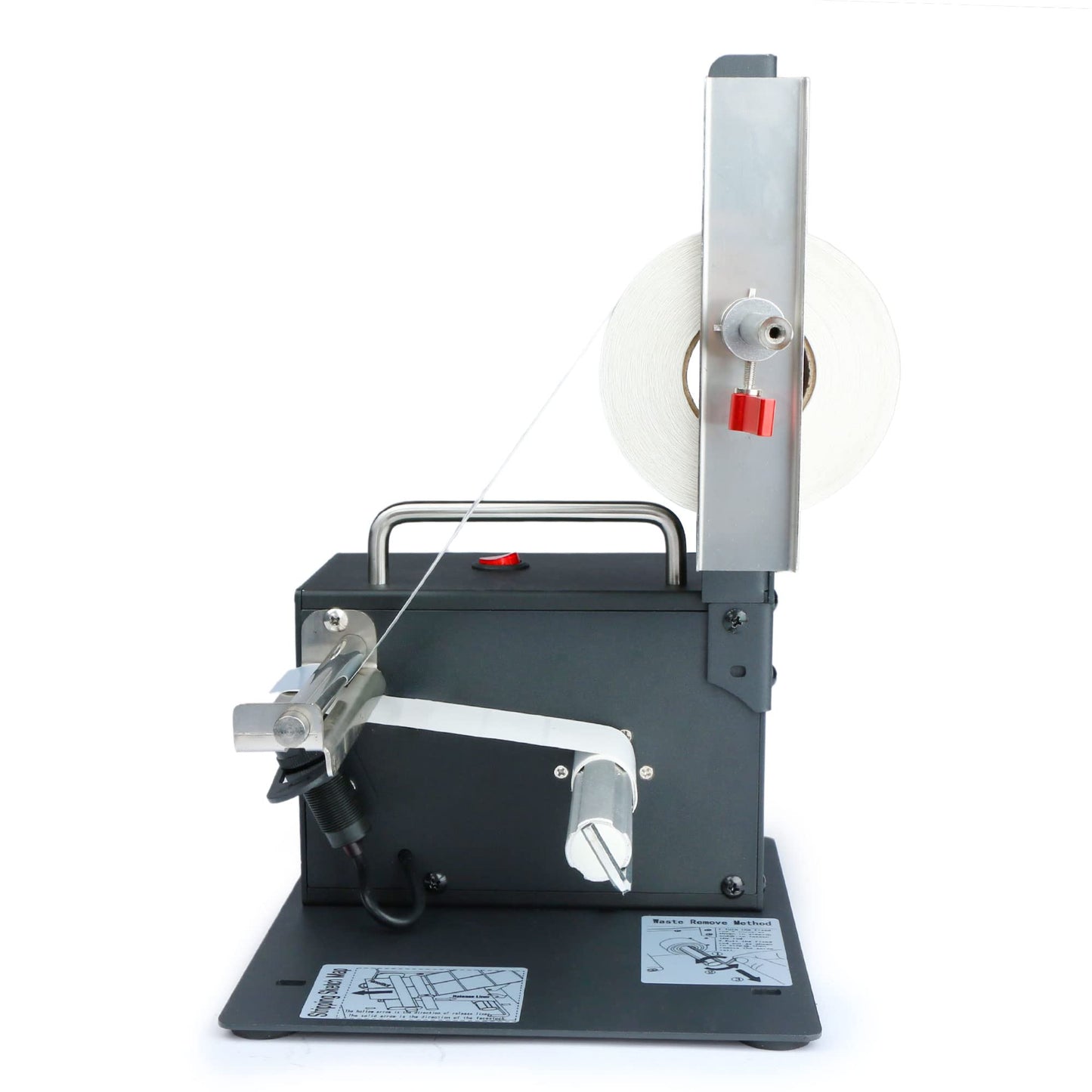 U.S. Solid Automatic Label Dispenser Machine for Translucent and Opaque Labels - Fits Labels 0.40"-4.52" Wide and 0.32"-5.11" Long