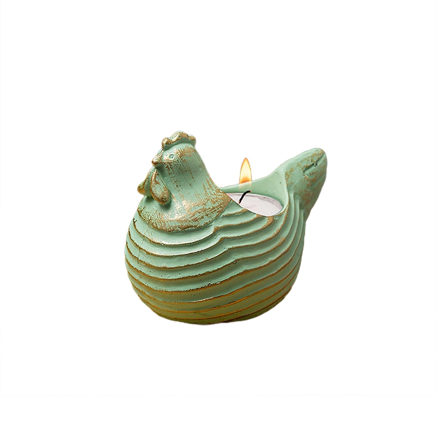 Candlestick Holders Easter Candlestick Home Furnishing Rabbit Animal Candle Tray Snail Eggshell Chicken Shape Candle Holders Party Decoration Candle Holders (Color : 1)