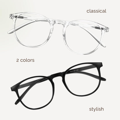 IBOANN Blue Light Glasses for Woman/Men, Fashion Blue Light Glasses Men, Fake Glasses for Computer Eye Strain