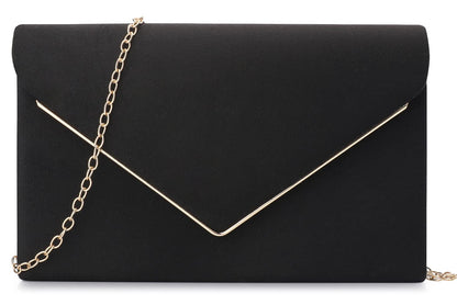 BBjinronjy Clutch Purse for Women Evening Bags Handbags for Wedding Party Cocktail Prom Faux Suede Crossbody Shoulder Bag