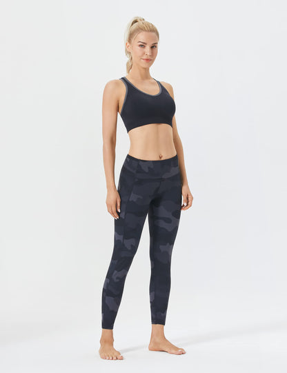 FITTIN Racerback Sports Bras for Women - Padded Seamless High Impact Support for Yoga Gym Workout Fitness