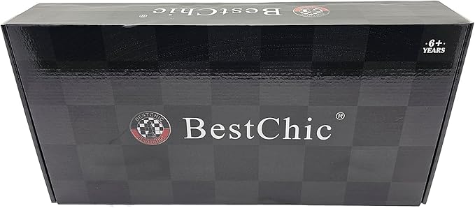 18 Wooden Chess SetFolding Storage Wooden Chess Board Sets Large Chess Board Sets Premium Board Games Chess Set for Adults and Kids Chess Enthusiasts