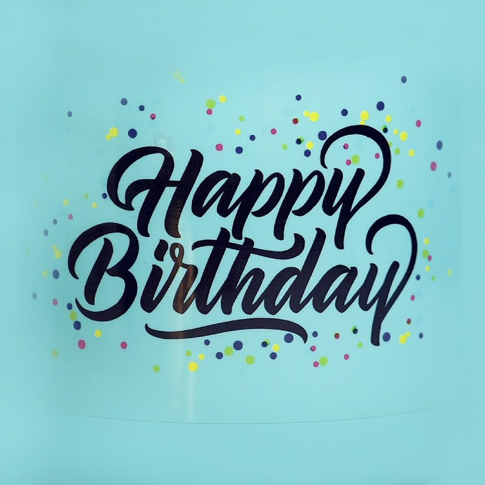 Colonial Candle Happy Birthday Candle, 14.5 oz Vanilla Sugar & Buttercream Sweet Scented, Birthday Gifts for Women, Men, Mom, Dad, Sister, Teacher, Friends, Made in The USA