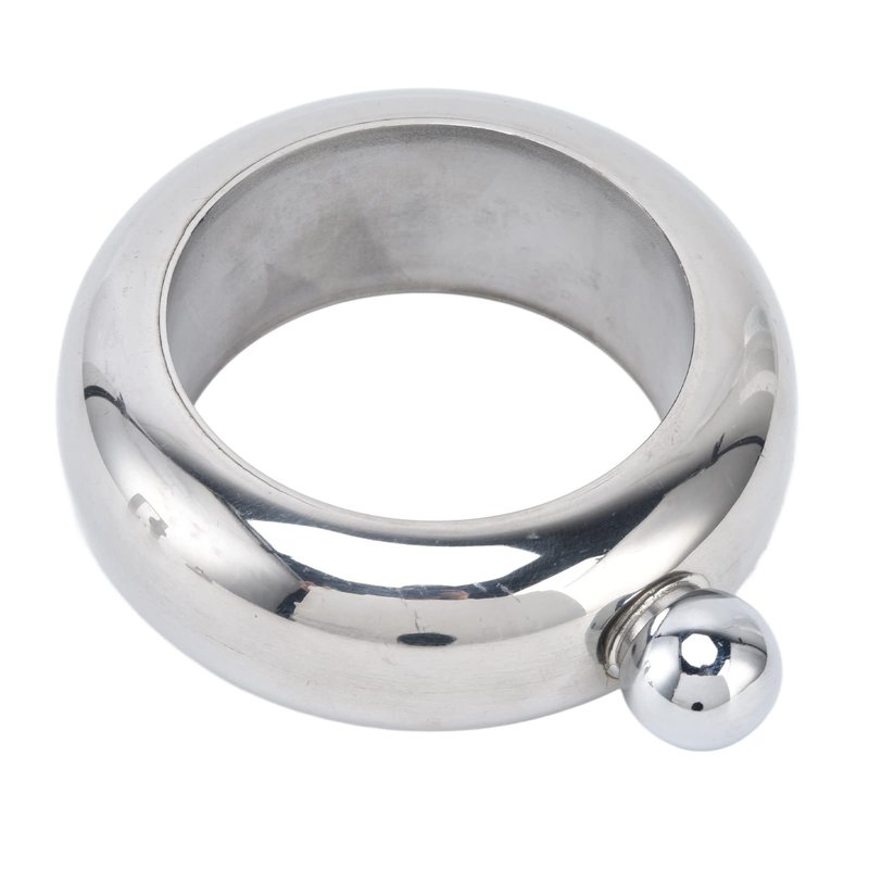 Wine Flask Gift, NonRusty Stainless Steel Flask Bracelets for Whiskey