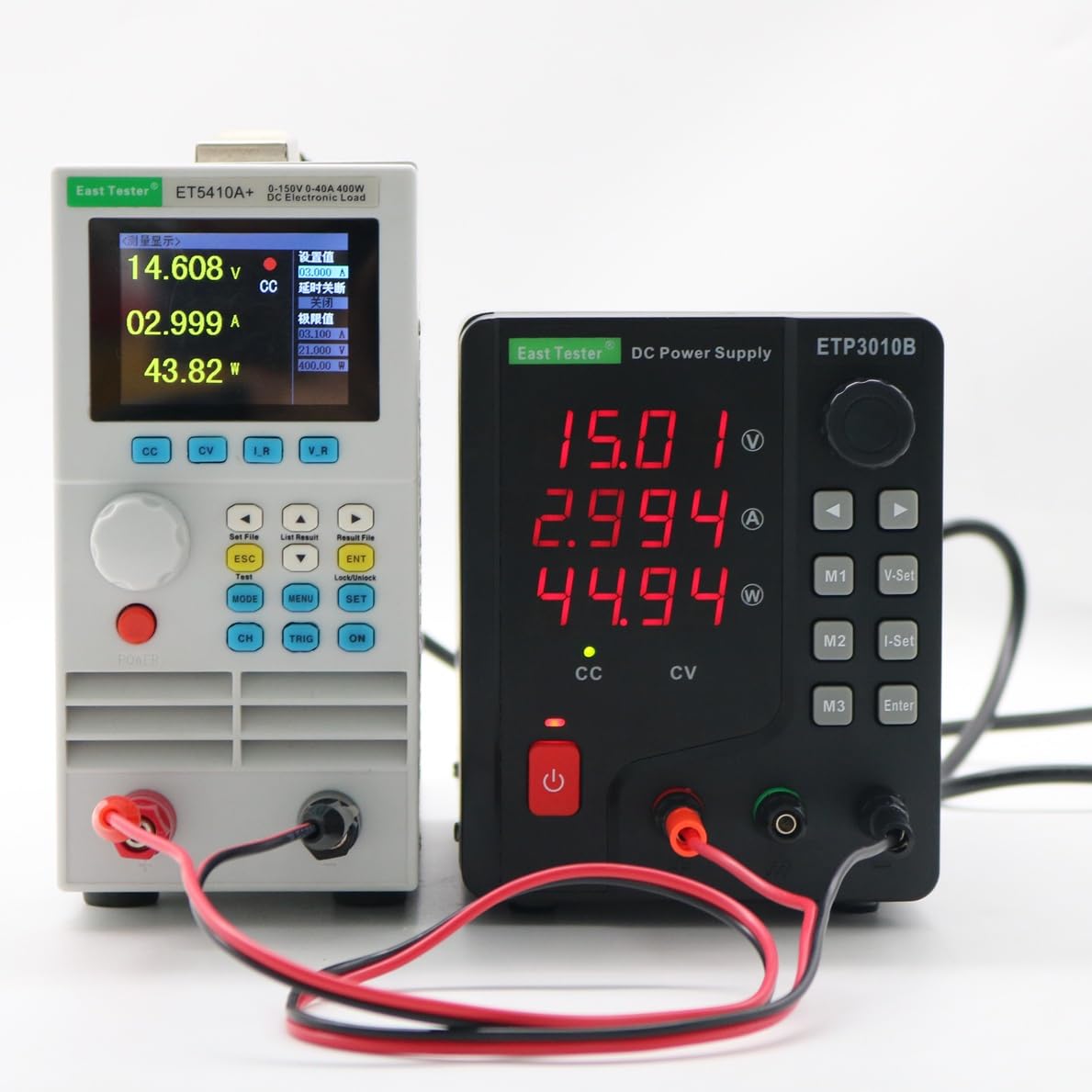Programmable DC Electronic Load Tester Battery Capacity Tester ET5410A+ 400W Electronic Load 150V 40A Voltage Tester USB Tester