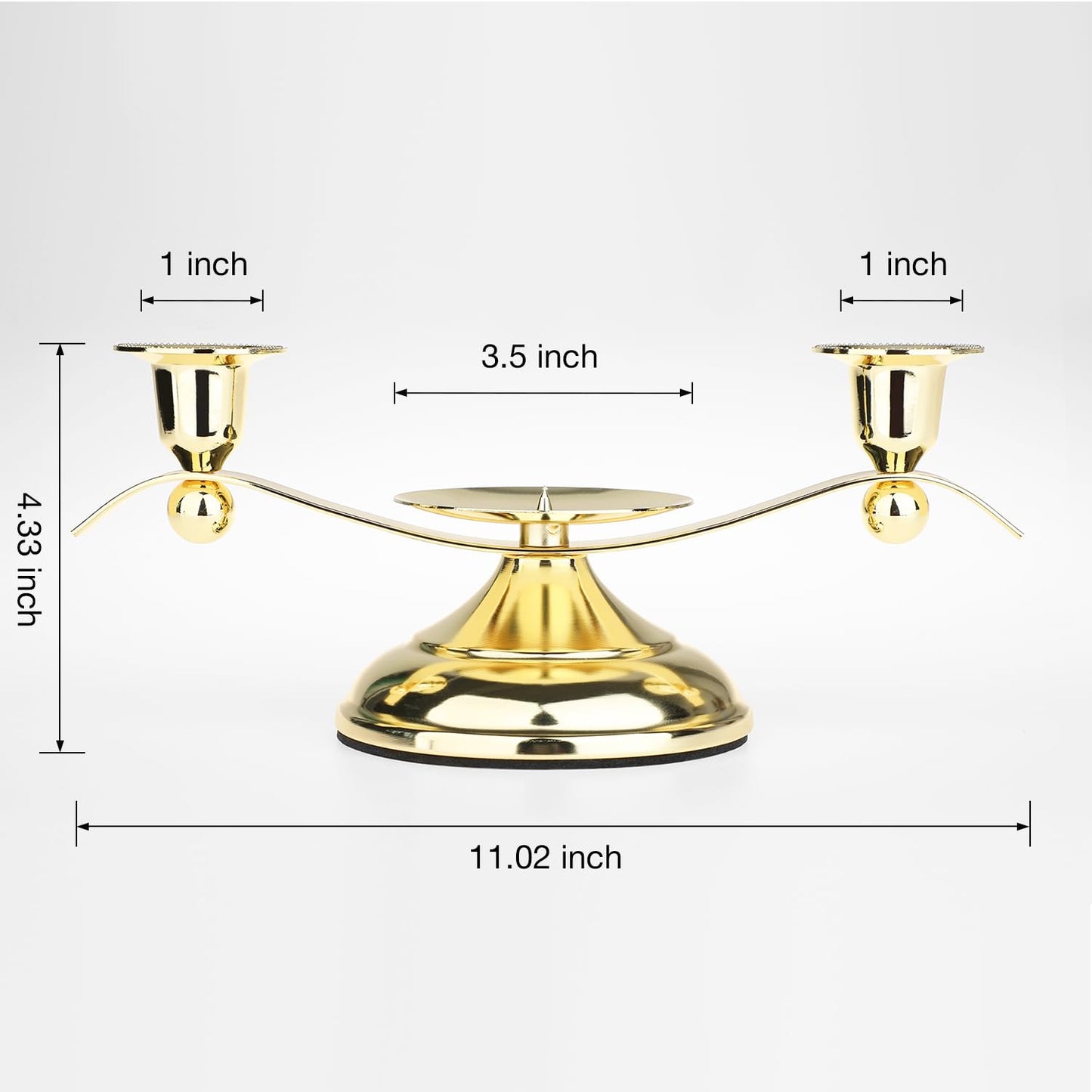 LakWilows Unity Floral Candles for Ceremony with Gold Metal Holder, Wedding Candle with Cross & Scripture, Christian & Catholic Wedding Ceremony Candle for Bride and Groom