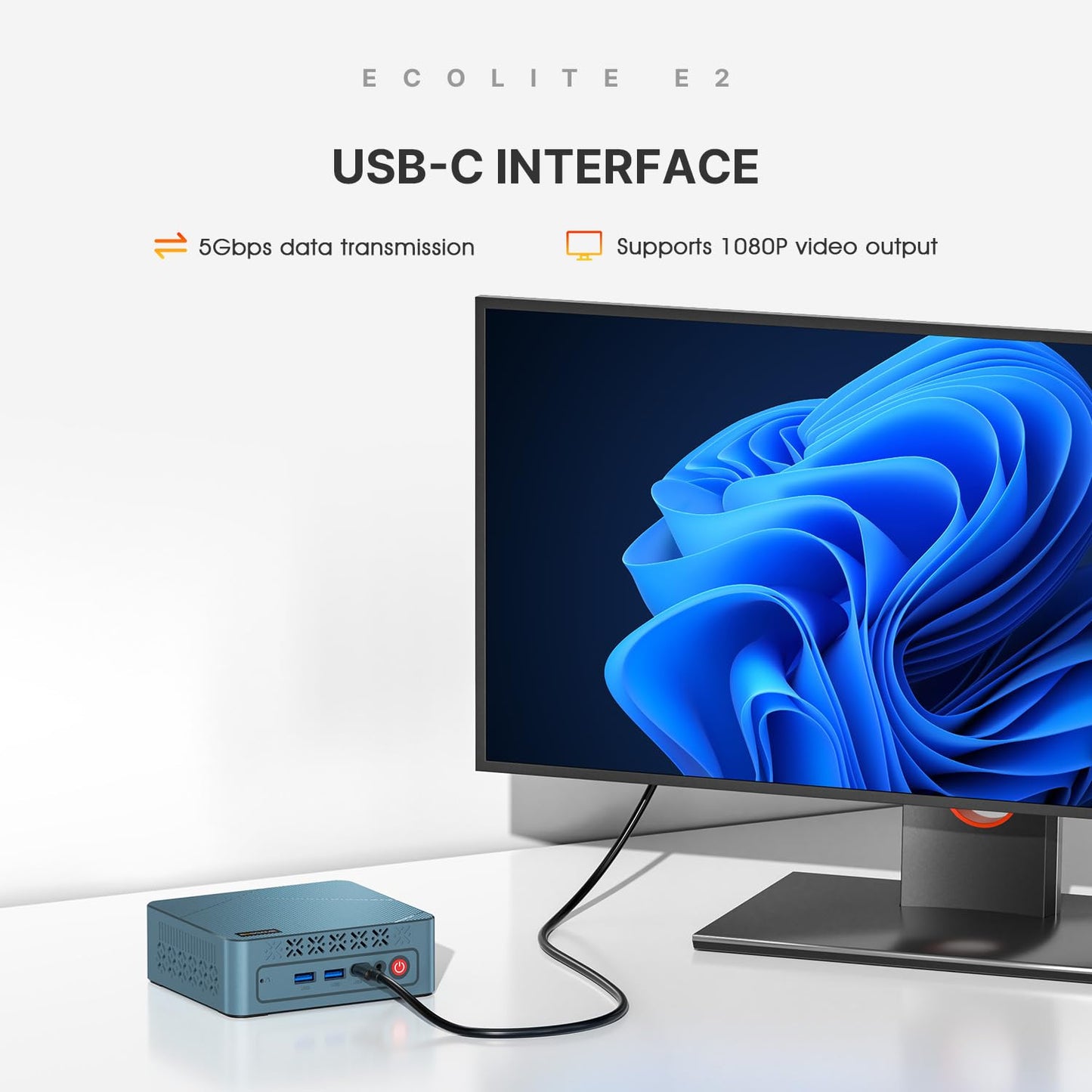 BOSGAME Mini PC Ryzen 5 3550H 11 Pro Mini Computers, 16GB DDR4 RAM 512GB PCIe SSD, Vega 8 Graphics Triple 4K 60Hz Displays, USB 3.2 x3, USB 2.0x1, HDMI x2, WiFi5 BT5.0