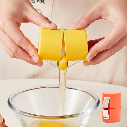 Egg Shell Opener, 3 Pcs Egg Separator for Raw Eggs, 2025 New Egg Cracker Tool, Stainless Steel Eggshell Breaker Egg Shell Cutter Kitchen Gadgets,Quickly Cutting Off Cooked Eggs