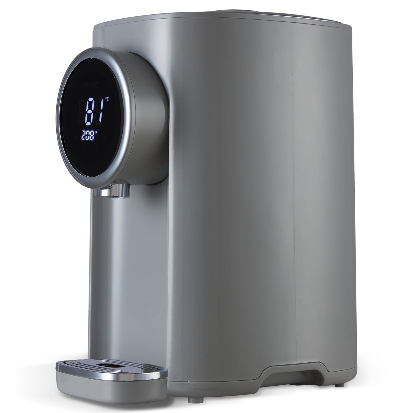 OCTAVO Water Boiler & Warmer 5 Liter, 304 Stainless Steel Water Tank, 700 Watt 6 Adjustable Water Temperature, LCD Touch Control Screen, Child Lock with Water Shortage Indicator