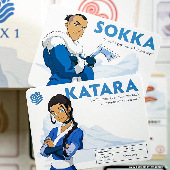Avatar: The Last Airbender: Aang's Destiny Cooperative Deck Building Strategy Board Game Play as Aang Katara Appa &amp More Fun for Family Game Night Ages 10+ 2-4 Players 60 Minutes