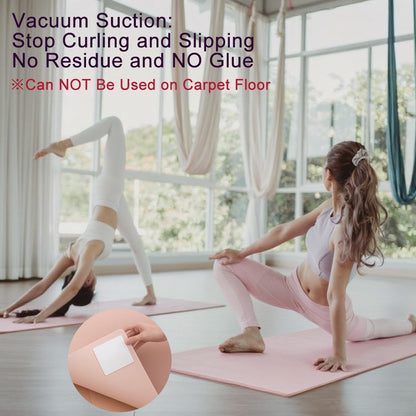 Skiennix Anti-Slip Carpet Grips - 8 Pcs Vacuum Technology Rug Pad Grippers for Hardwood Floors