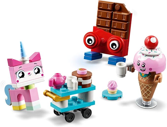 LEGO THE LEGO MOVIE 2 Unikitty’s Sweetest Friends EVER! 70822 Pretend Play Food and Friends Building Kit for Girls and Boys Unikitty LEGO Set 2019 (76 Pieces)