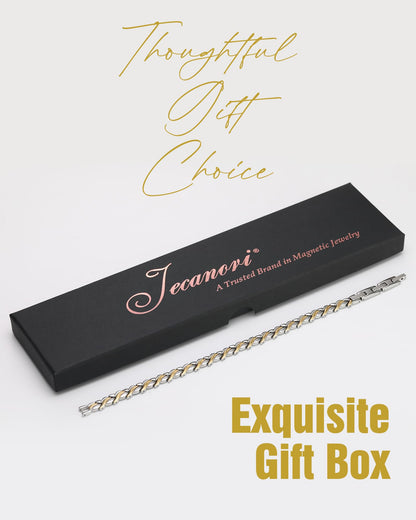 Jecanori Magnetic Bracelets for Women, Mermaid Adjustable Magnet Bracelets, Mother's Day Jewelry Gifts with Box(Mermaid Series)