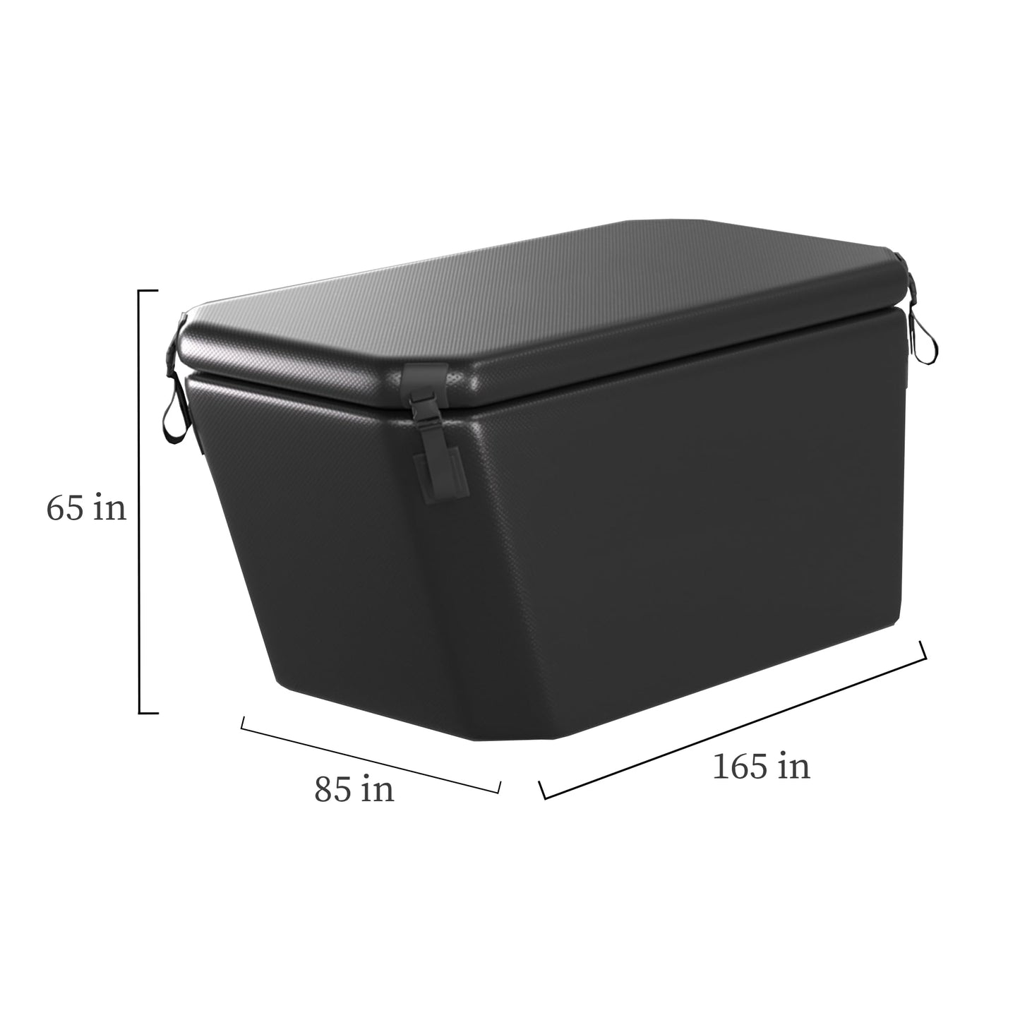 Deeptime 1HP Ice Bath Chiller — Wi‑Fi Remote‑Controlled Cold & Hot Water Chiller with 127‑Gallon Black Inflatable Tub, Cold/Hot Water Circulation System for Athlete Fitness Ice Baths