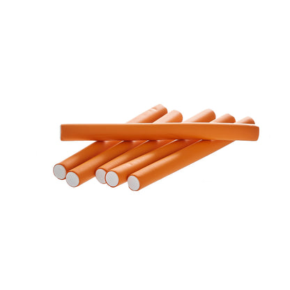 Red by Kiss 36PCS Flexi Rods, Flexible Curling Rods, Twist Foam Hair Rollers, No Heat Hair Curlers 7" Sets