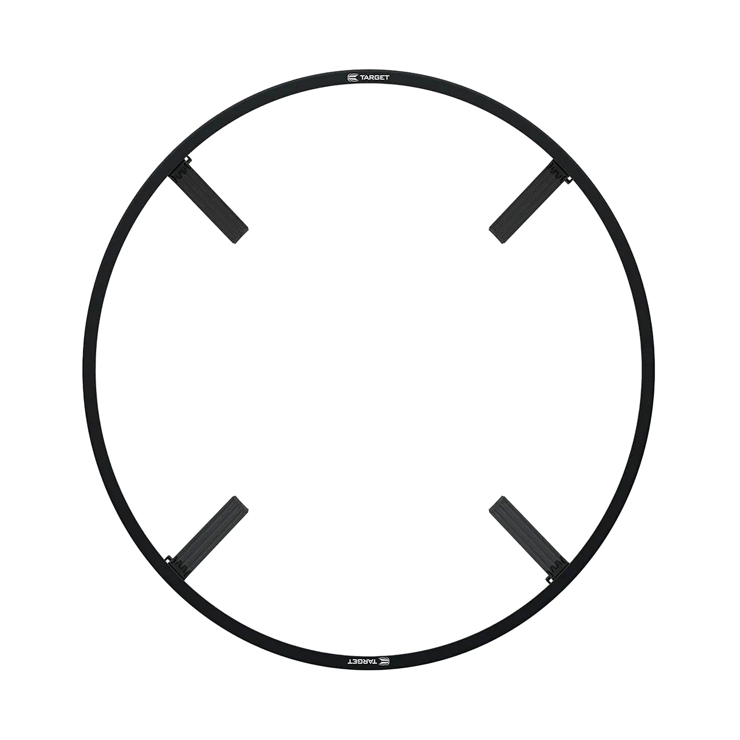 Target Darts Corona Vision Dartboard Lighting System, Black Frame | White LED Dart Board Surround Ring Light with Magnetic Feet | Shadow Eliminating Dartboard Light | Professional Darts Accessories