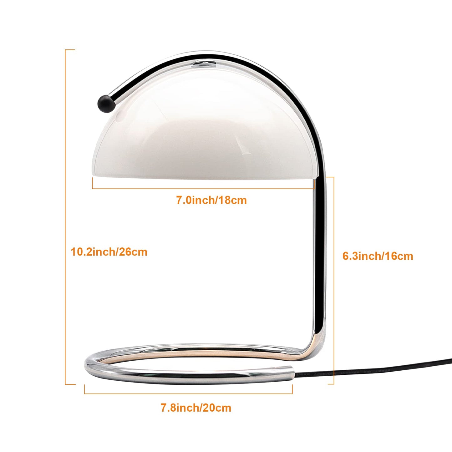 LUDENGJI Modern White Glass Candle Warmer Lamp ;Wide-Base Candle Warmer with Timer and dimming Functions; Home Decor ;Gift for dad