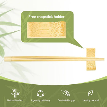 12 Inch X 3 Pairs Chopsticks,Reusable,Extra Long Simplea and Minimalistic Design,More Size Choices 7"/9.5"/12"