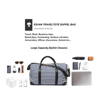 Travel Duffle Bag, Weekender Bag for Women with Shoe Compartment, Carry on Overnight Bag Gym Duffel Bag, Mommy Hospital Bags