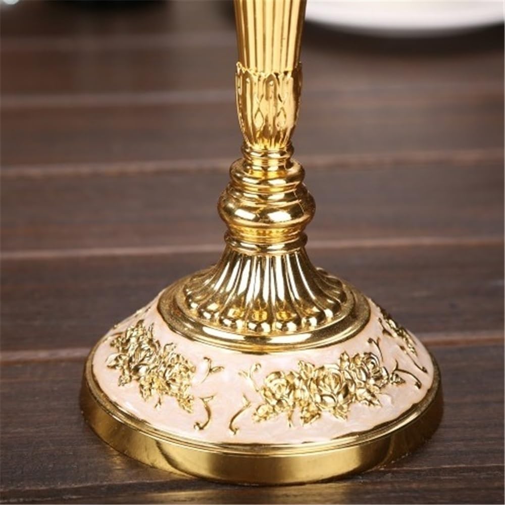 Candelabra European Retro Five-Head Candle Holder Home Wedding Props Decorative Candlestick Decorate