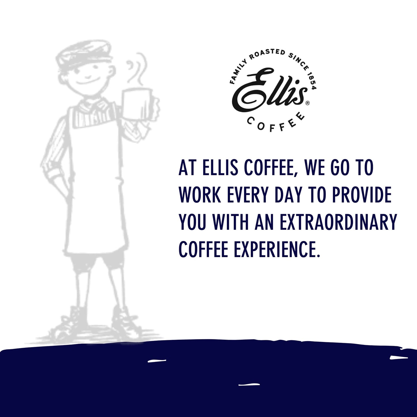 Ellis Coffee - Presidential - Light Roast - Single Serve Coffee Pods - 24 Coffee Pods