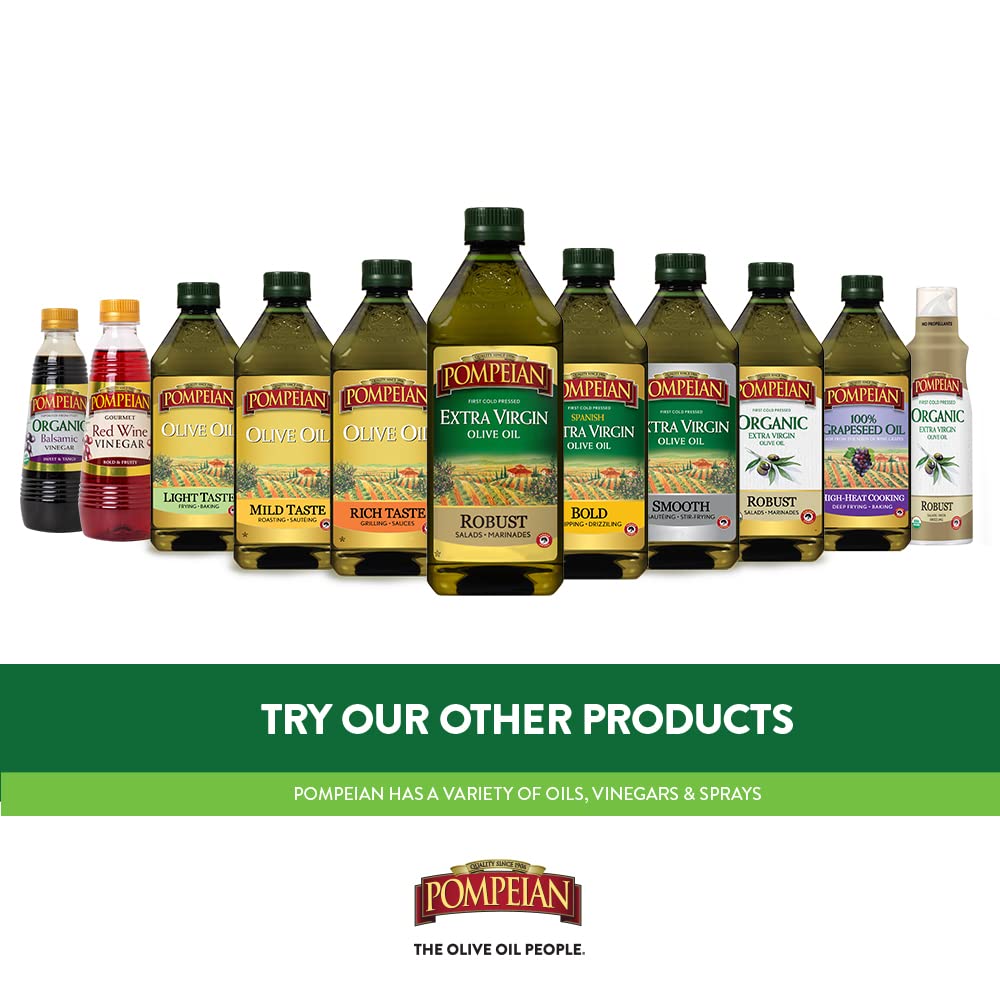 Pompeian Keto Extra Virgin Olive Oil & 100% Avocado Oil Cooking Spray, No Propellants, 5 Fl Oz, Pack of 6