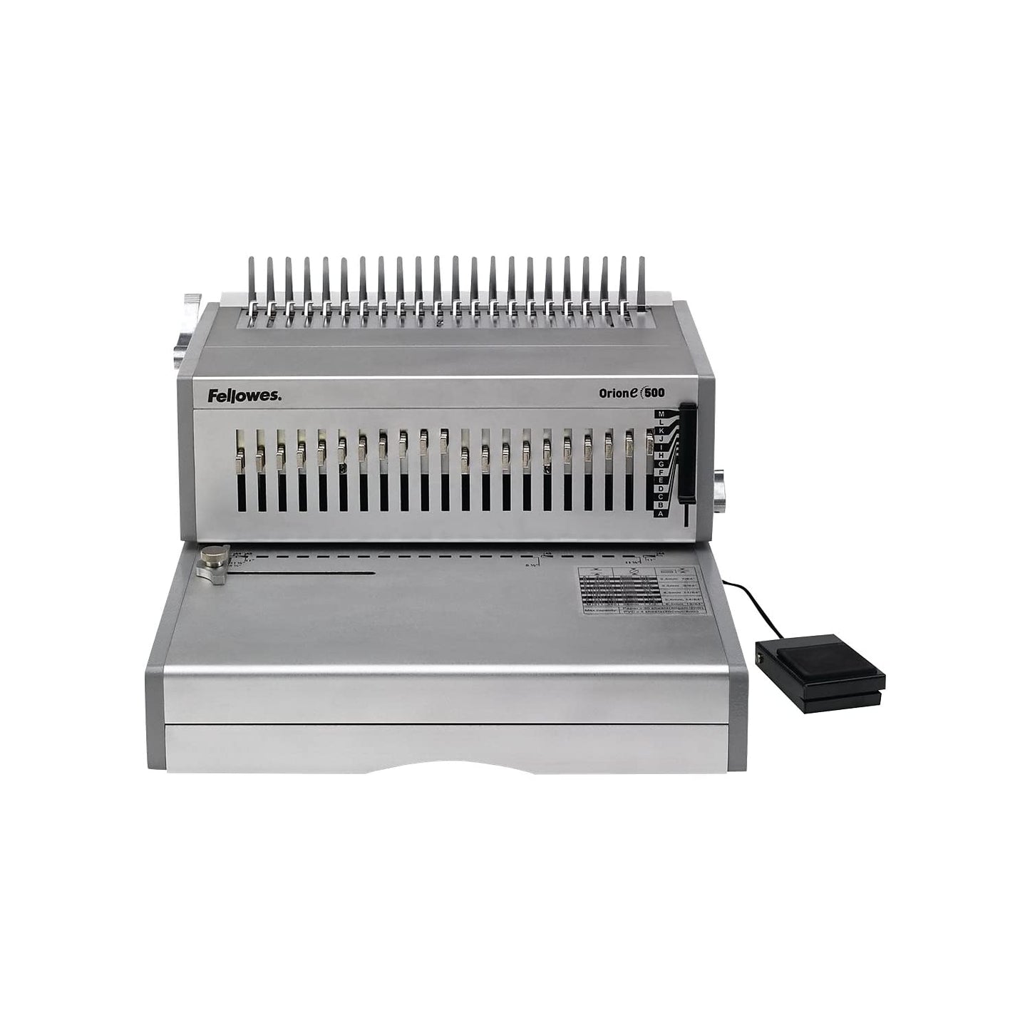 Fellowes Orion E 500 Electric Comb Binding Machine (5643201)