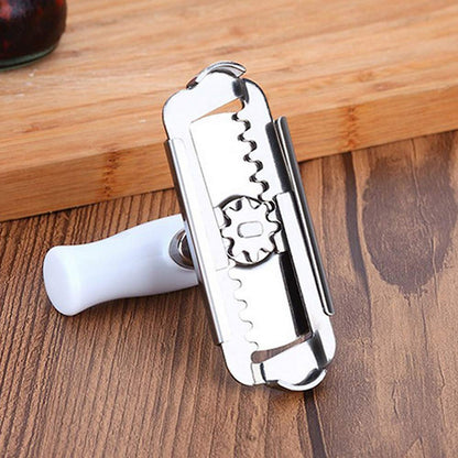 Jar Opener,Can Open Bottle Top Openers for Seniors,Arthritis,Weak Hands,Lid Gripper Manual Tool Effortless Opening Jars Easy Adjustable Large Remover for Kitchen Glass Jar Wrench Twist Grip