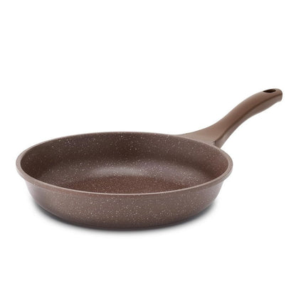 SENSARTE Nonstick Frying Pan Skillet, Non Stick Omelette Pan, Healthy Stone Cookware Chef's Pan PFOA Free, Toffee Brown (9.5 Inch)