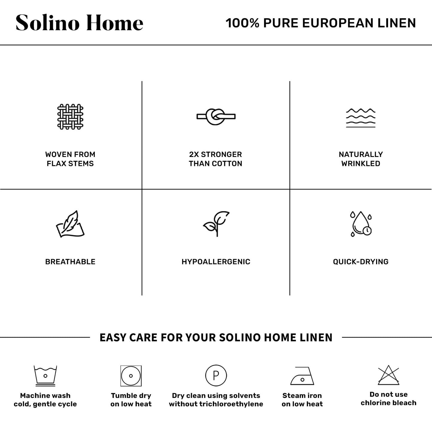 Solino Home Linen Placemats Set of 4 - Tobacco Brown Placemats 14 x 19 Inch - 100% Pure Linen Table Place Mats - Diana Medium Weight