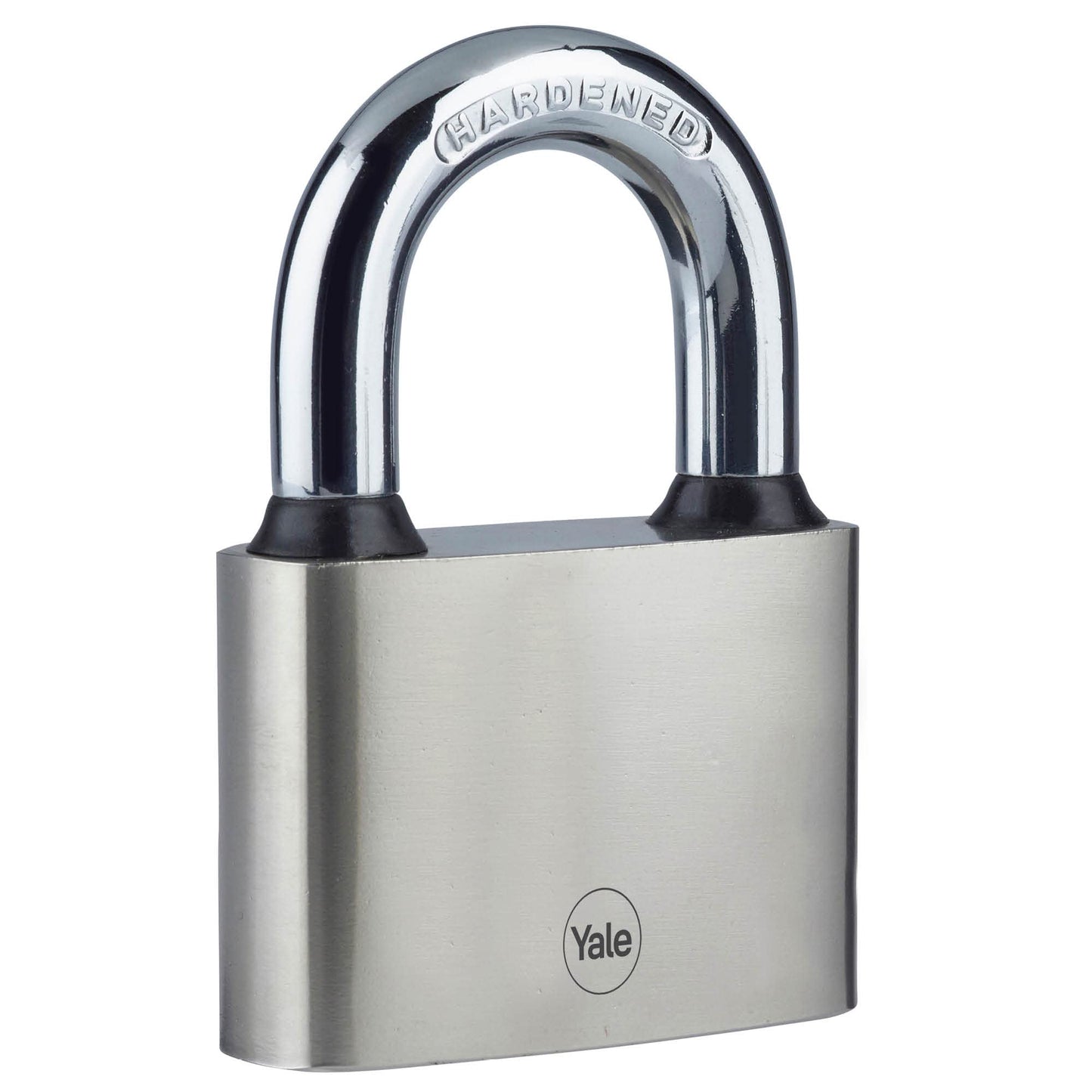 Yale - Y112/70/137/1 Iron Disc Padlock 70mm - Nickel Plated - Hardened Steel Shackle - Extreme Corrosion Resistance for Outdoor use