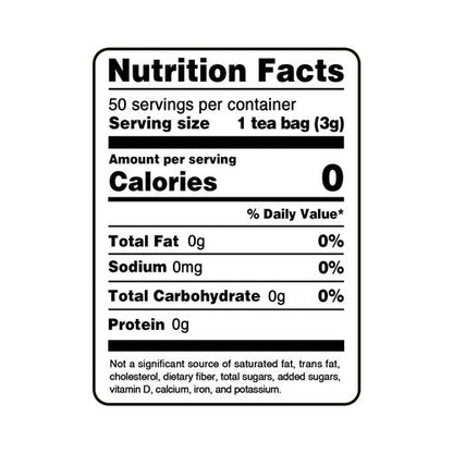 FullChea Hawthorn Berry Tea - 50 Teabags, 3g/bag - Premium, Non-GMO, Caffeine-free, Aids Digestion & Provides Antioxidants