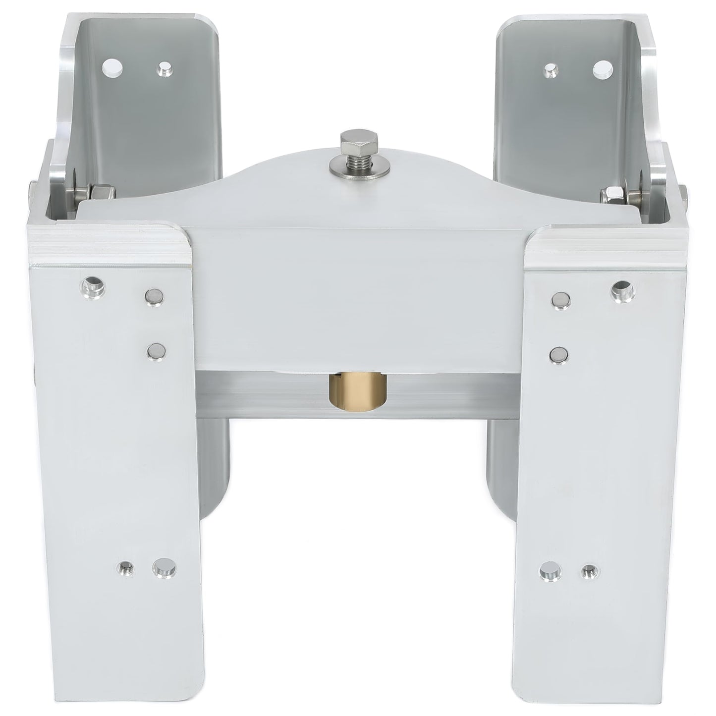 ECOTRIC 8'' Jack Plate Adjustable Outboard Motor Boat Power-Lift Manual Jack Plate Aluminum for Boat Steering System 40-225 Horsepower Engine