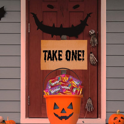 Skittles, Starburst Fun Size Chewy Candy Assorted Variety, Individually Wrapped, 32.28 Ounces, Bulk Bag