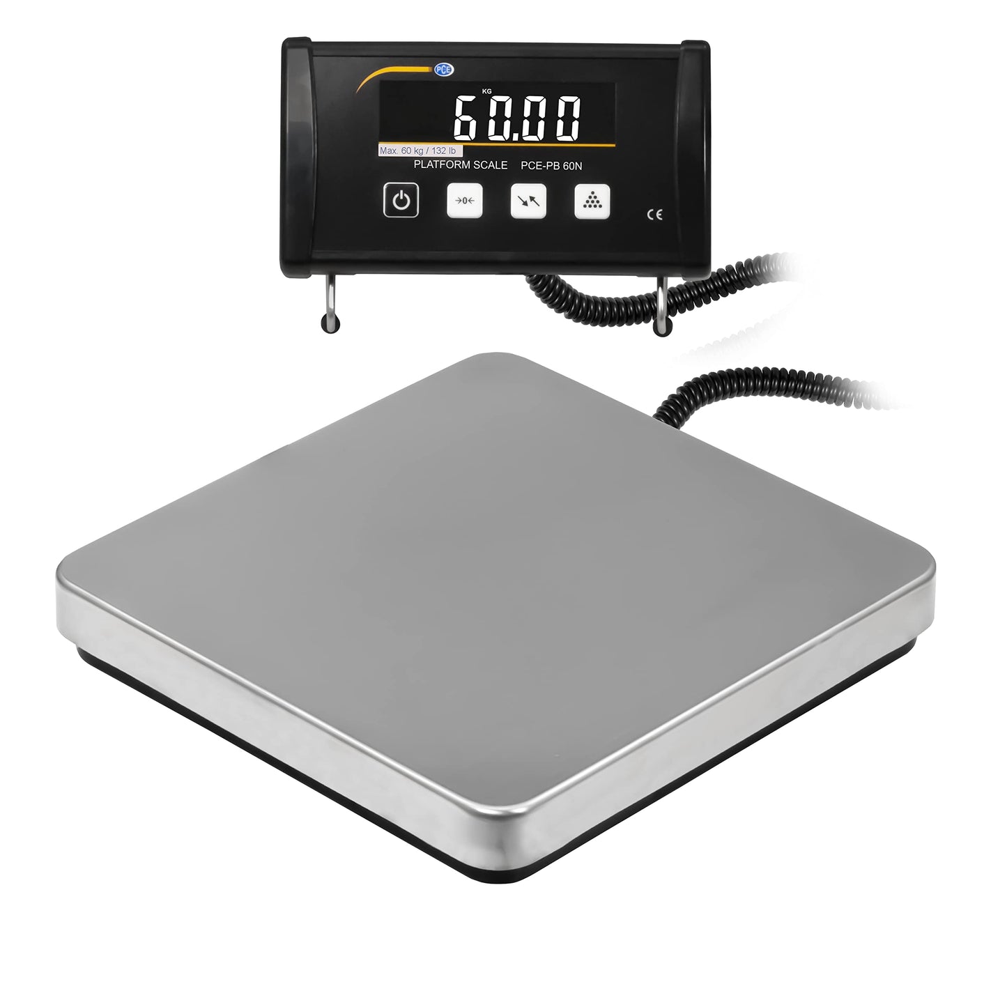PCE Instruments PCE-PB 60N - Weighing Platform Scale (60 kg Max Capacity)