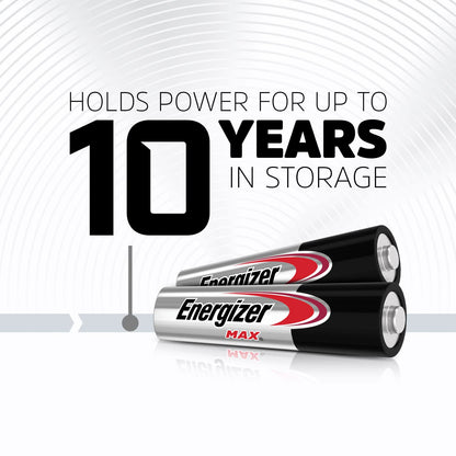 Energizer MAX AAA Batteries (4 Pack), Triple A Alkaline Batteries